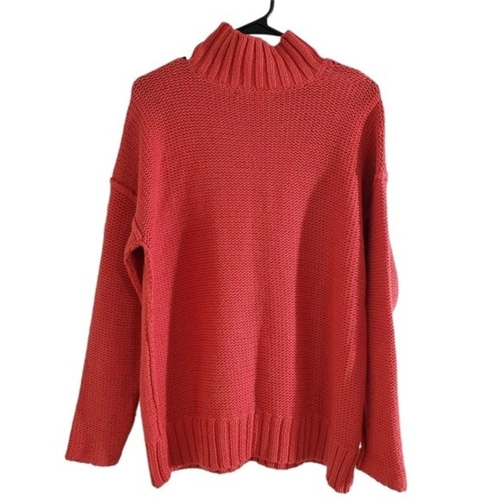 Lauren Ralph Lauren Coral Turtleneck Sweater - Picture 2 of 6